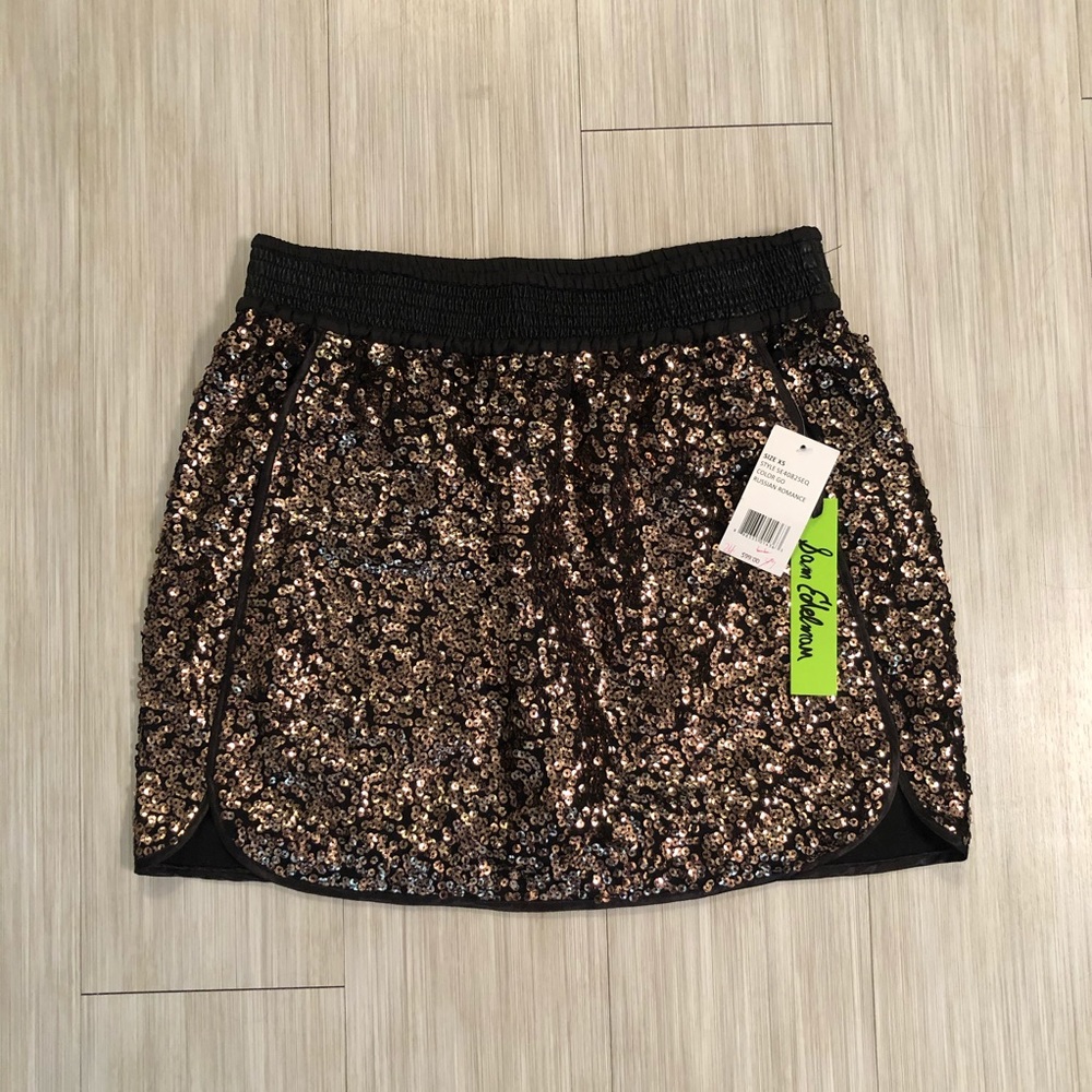 SAM EDELMAN SEQUIN SKIRT